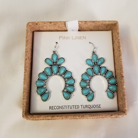 Turquiose Earrings - Picture 1 of 4
